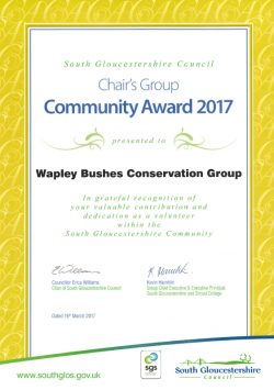 South Glos Community Award 2017