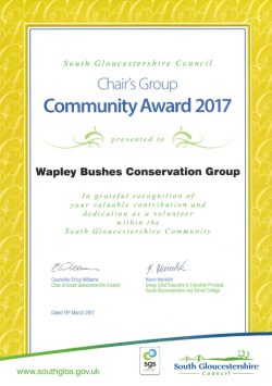 South Glos Community Award 2017